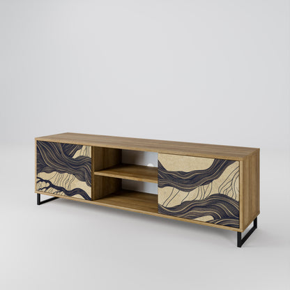 UNIFIED FRAGMENTS Mueble de TV de 2 Puertas