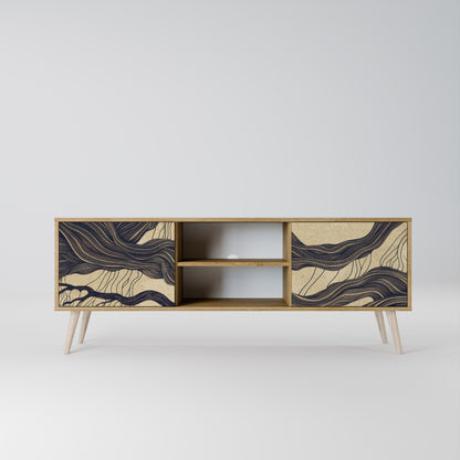 UNIFIED FRAGMENTS Mueble de TV de 2 Puertas