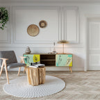 BODY LANGUAGE Mueble de TV de 2 Puertas