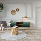 ORNAMENTAL GLIMMER 2-Door TV Cabinet