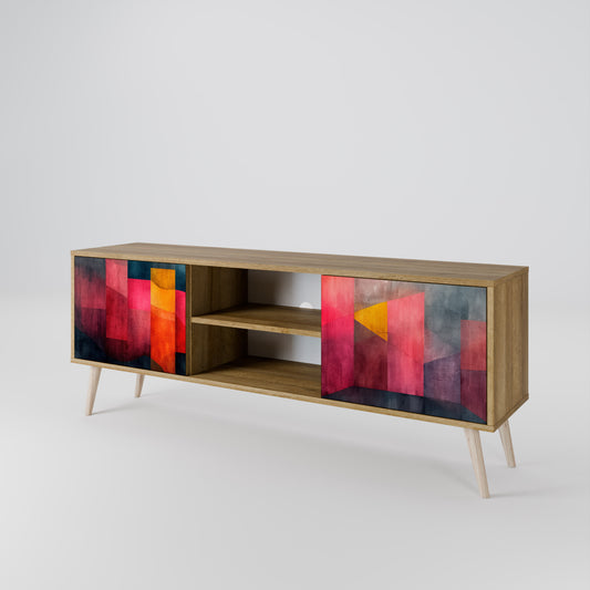 COLORFUL SOUNDS Mueble de TV de 2 Puertas