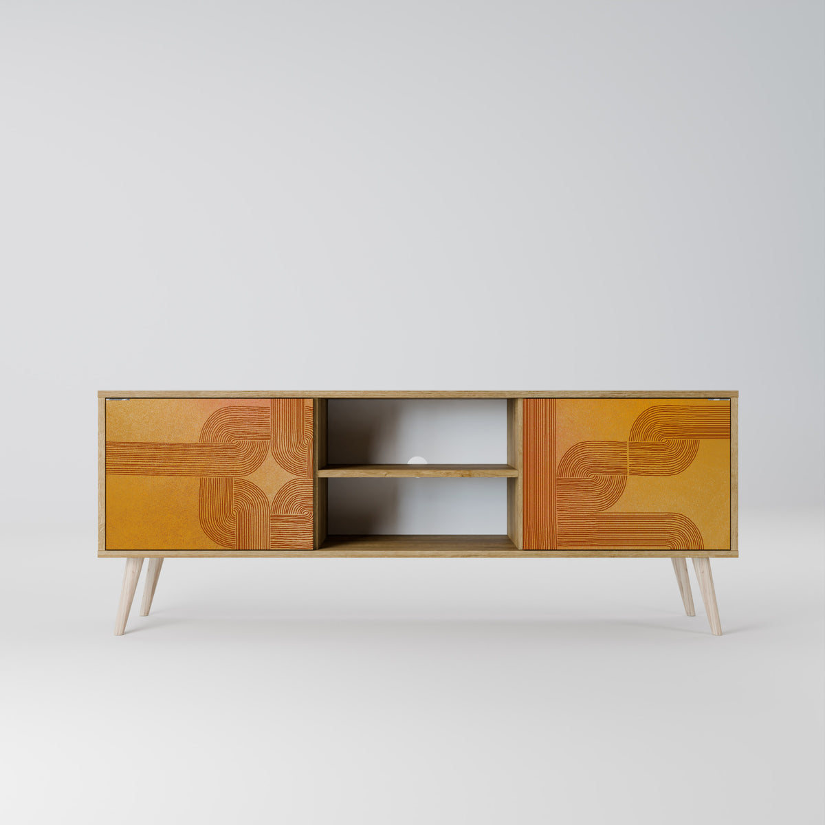 STRENGTHENING RELATION Mueble de TV de 2 Puertas