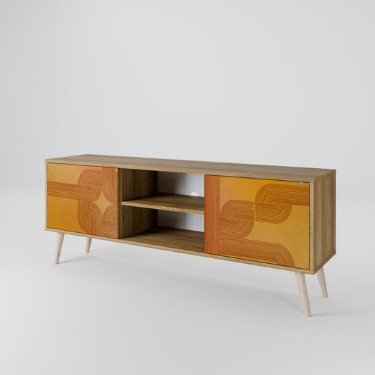 STRENGTHENING RELATION Mueble de TV de 2 Puertas