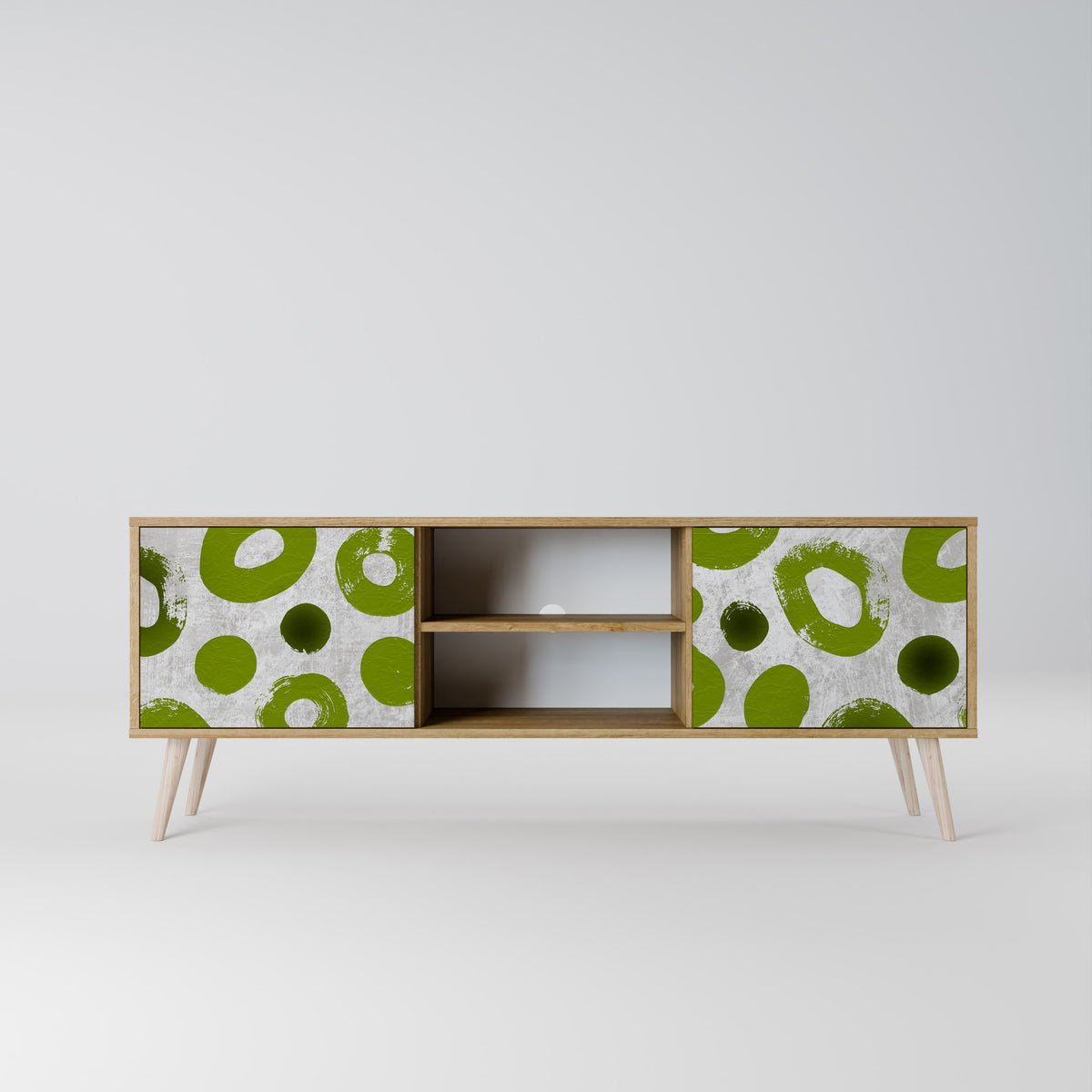GREEN RHAPSODY Mueble de TV de 2 Puertas