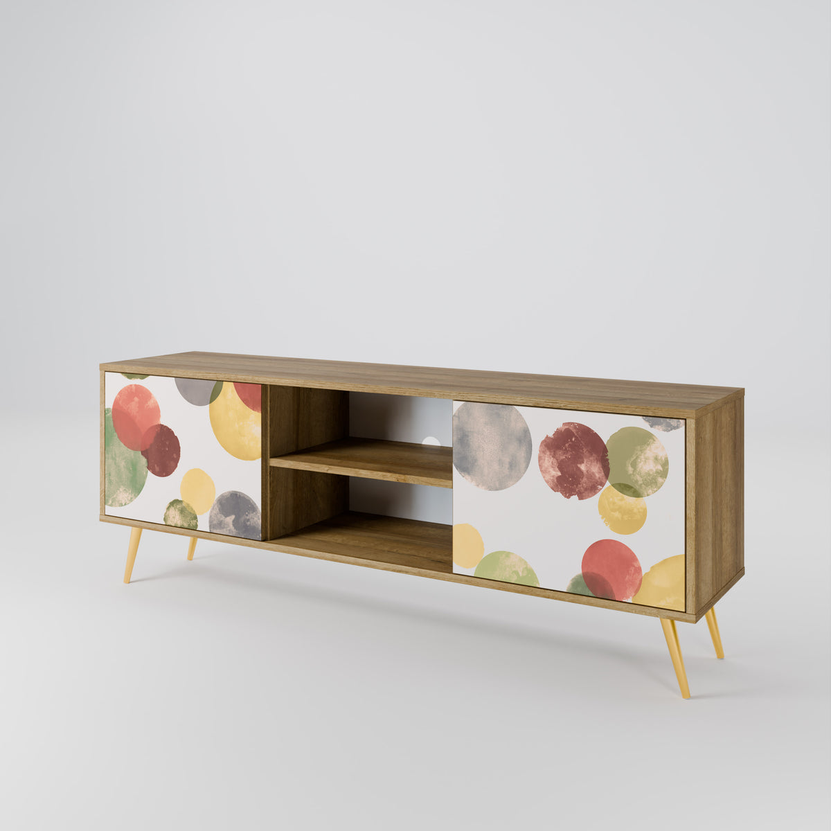 FLEETING HAPPINESS Mueble de TV de 2 Puertas