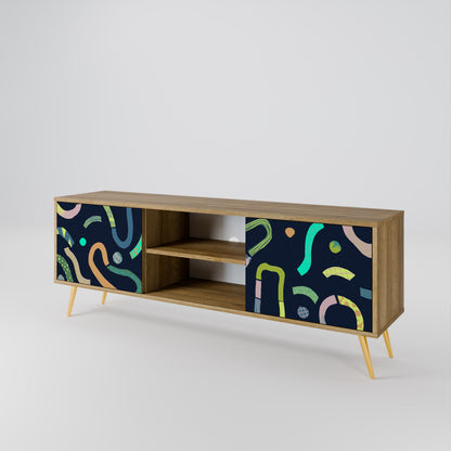 CONTRAST DANCE 2-Door TV Cabinet