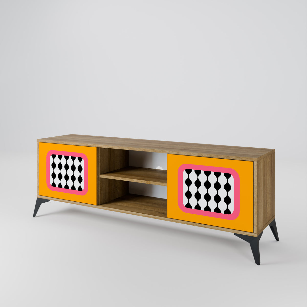 TEARS IN HEAVEN Mueble de TV de 2 Puertas