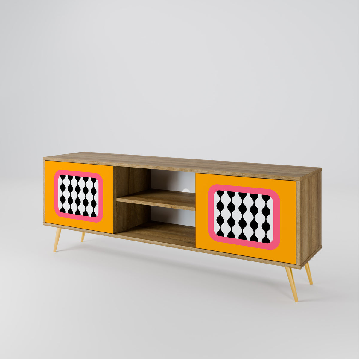 TEARS IN HEAVEN Mueble de TV de 2 Puertas