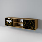 STELLAR CONSTELLATIONS 2-Door TV Stand in Oak Effect