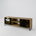 STELLAR CONSTELLATIONS 2-Door TV Stand in Oak Effect