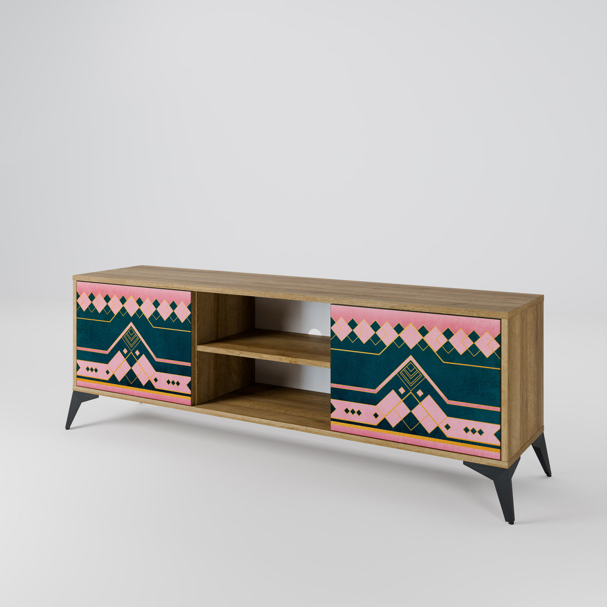 ROYAL COMPOSITION Mueble de TV de 2 Puertas