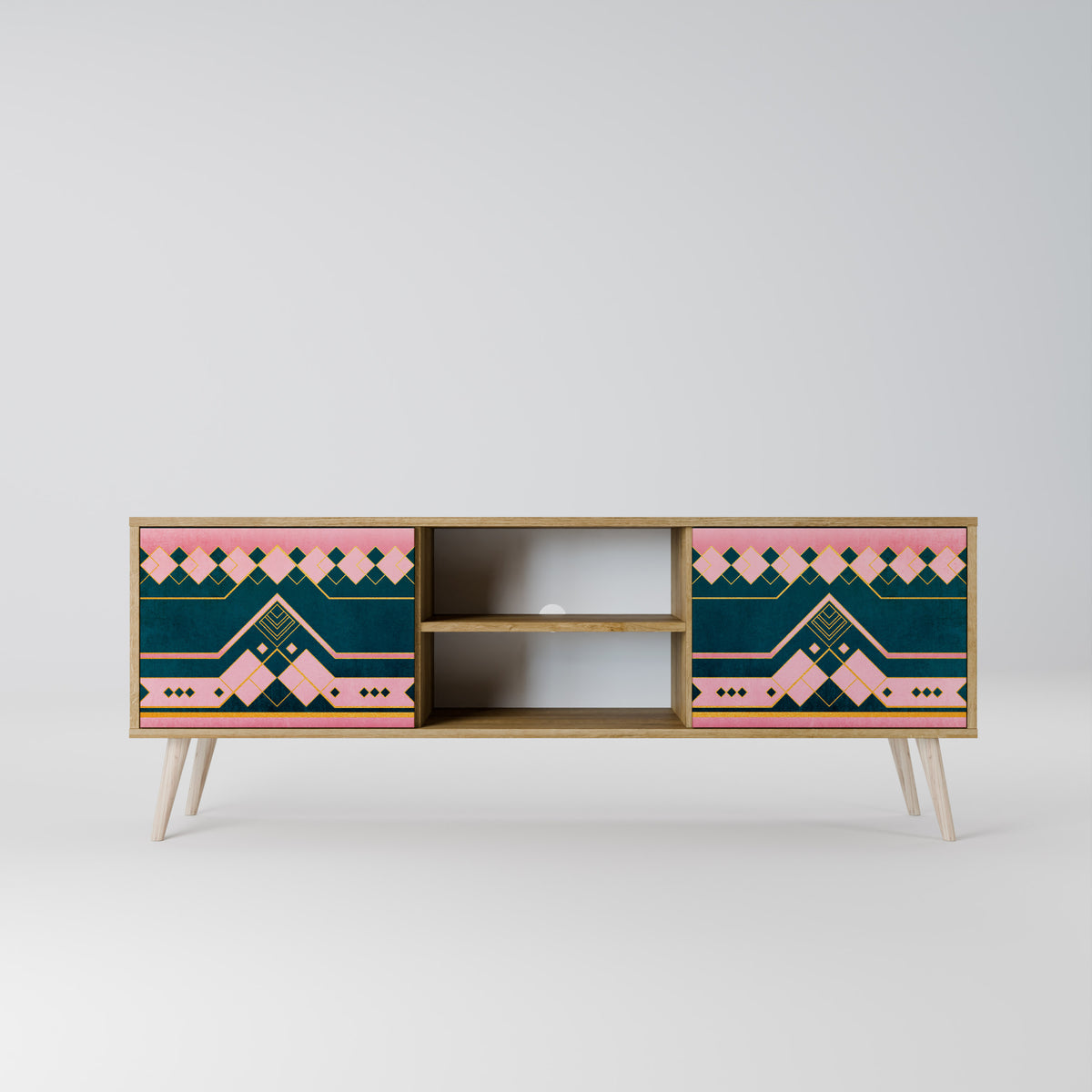 ROYAL COMPOSITION Mueble de TV de 2 Puertas