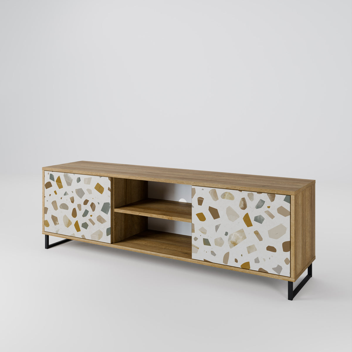 PIECES OF TOMORROW Mueble de TV de 2 Puertas