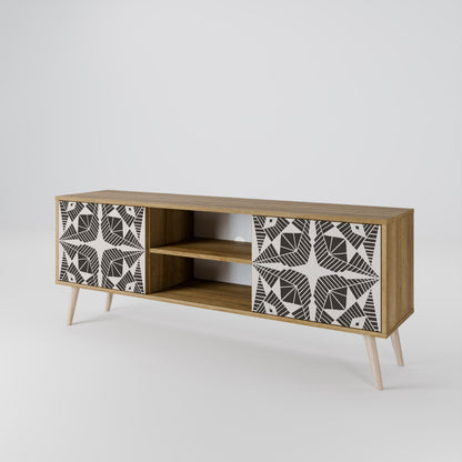 MONOCHROME NEXUS Mueble de TV de 2 Puertas