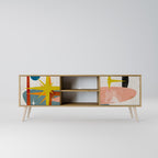 INTERSTELLAR VIBES Mueble de TV de 2 Puertas