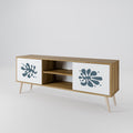 WONDERLAND VEGETATION Mueble de TV de 2 Puertas