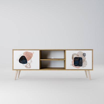 COLORFUL SHAPES Mueble de TV de 2 Puertas