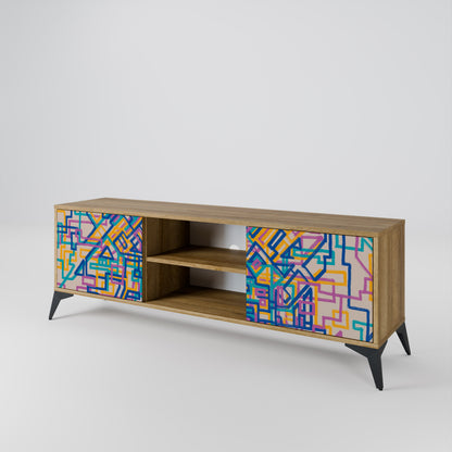 MEMORIES MAP Mueble de TV de 2 Puertas