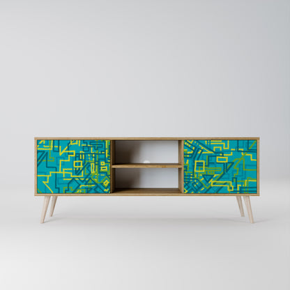 NOSTALGIC MEMORIES Mueble de TV de 2 Puertas