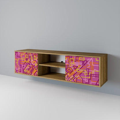 LOVELY MEMORIES 2-Door TV Cabinet