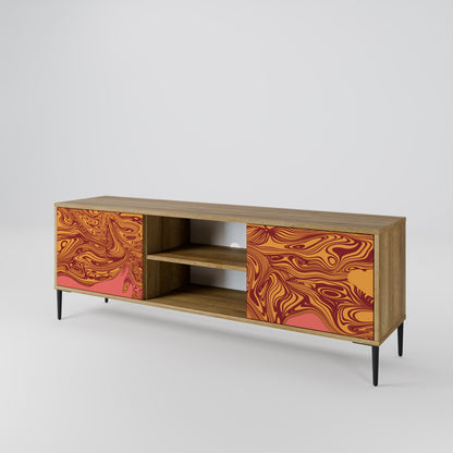 FLOATING THOUGHTS Mueble de TV de 2 Puertas