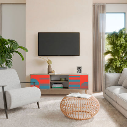 RISING GEOMETRY STARS Mueble de TV de 2 Puertas