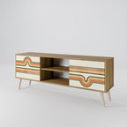 EXCEPTIONAL STREAM Mueble de TV de 2 Puertas