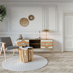 EXCEPTIONAL STREAM Mueble de TV de 2 Puertas