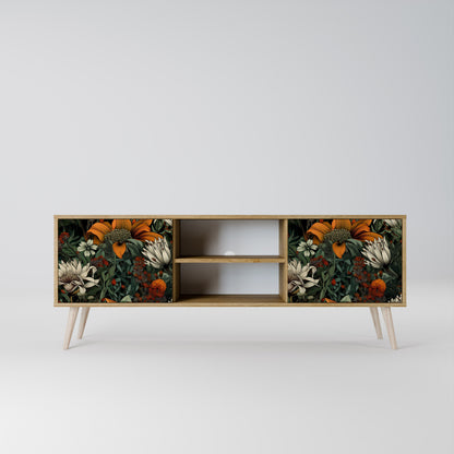 MIDNIGHT SPROUT Mueble de TV de 2 Puertas