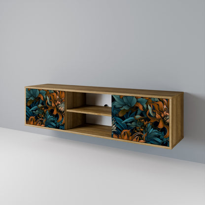 MORNING BLOOM Mueble de TV de 2 Puertas