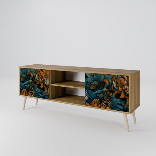 MORNING BLOOM Mueble de TV de 2 Puertas
