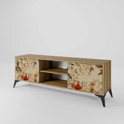 BLOOMING HARMONY Mueble de TV de 2 Puertas