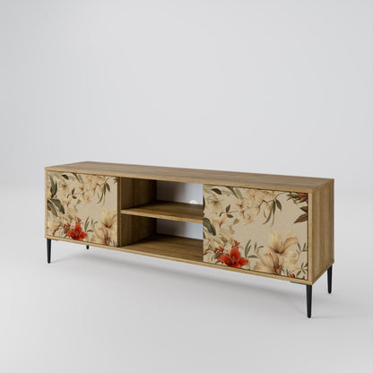 BLOOMING HARMONY Mueble de TV de 2 Puertas