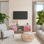 SWEET TROPICS Mueble de TV de 2 Puertas en Efecto Roble