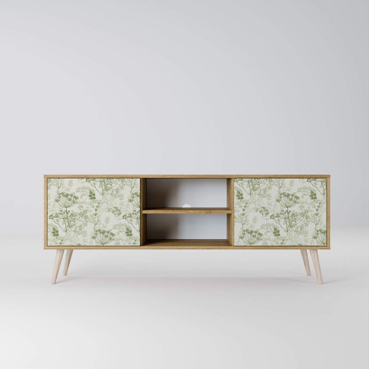 FENNEL BALDACHIN Mueble de TV de 2 Puertas