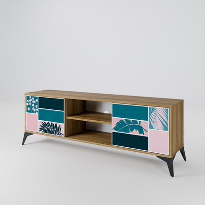 COMBINATION OF SHAPES Mueble de TV de 2 Puertas