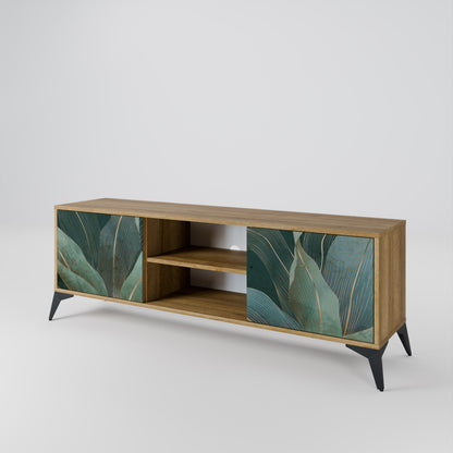 ROYAL GREEN Mueble de TV de 2 Puertas