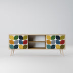 WEIGHTLESS HOURS Mueble de TV de 2 Puertas en Efecto Roble