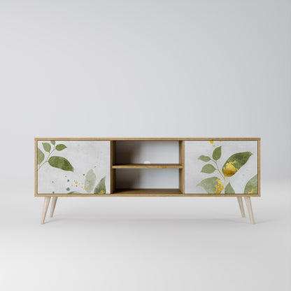 ELEGANT BOTANICS Mueble de TV de 2 Puertas