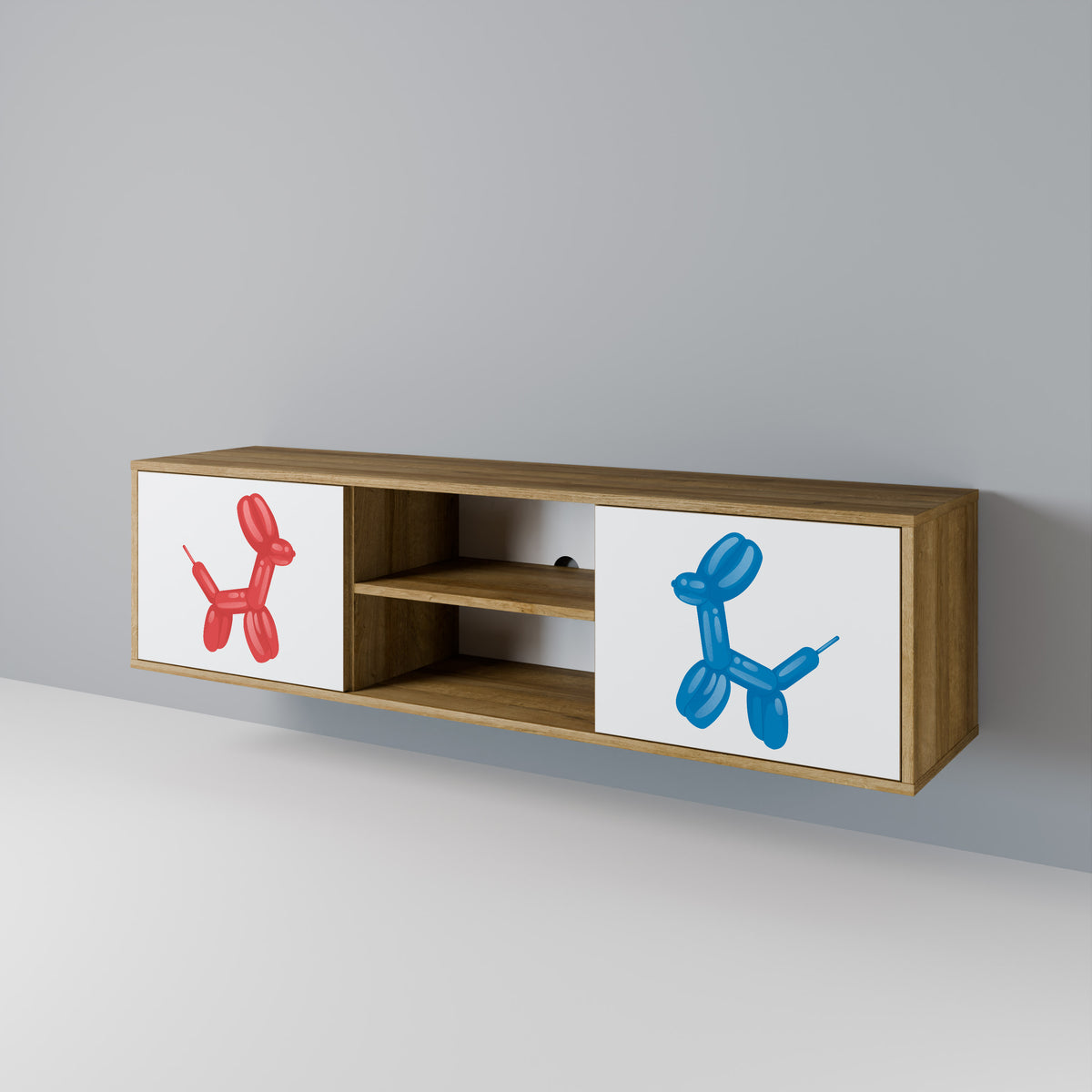 CHILDHOOD MEMORY Mueble de TV de 2 Puertas