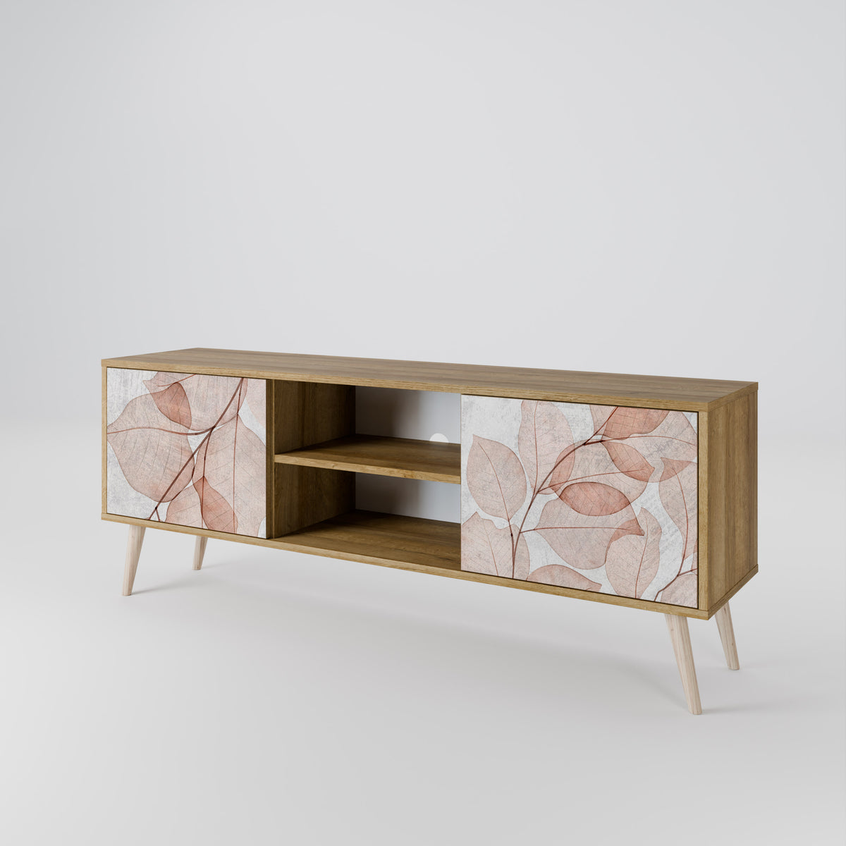 AUTUMN FRAGILITY Mueble de TV de 2 Puertas