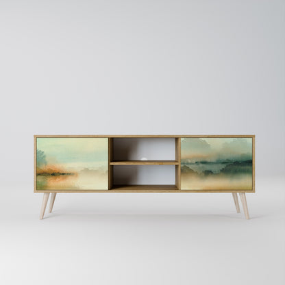 MORNING BY THE LAKE Mueble de TV de 2 Puertas