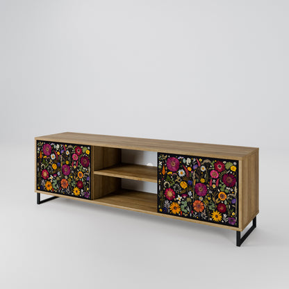 MIDNIGHT GARDEN Mueble de TV de 2 Puertas