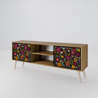 MIDNIGHT GARDEN Mueble de TV de 2 Puertas
