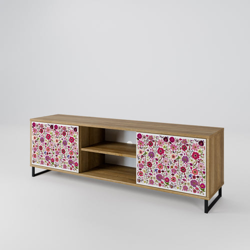 PETAL GARDEN Mueble de TV de 2 Puertas