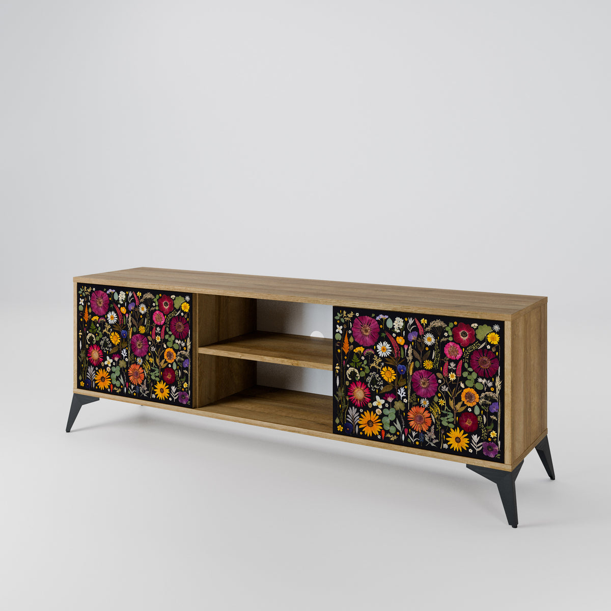 DAYNITE GARDEN Mueble de TV de 2 Puertas