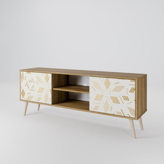 SPOTTED DAZE Mueble de TV de 2 Puertas