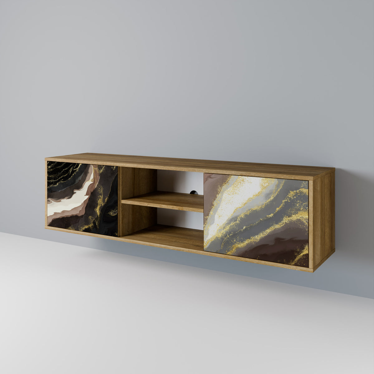 GOLD DUST 2-Door TV Cabinet