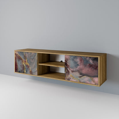 GOLDEN TIDES Mueble de TV de 2 Puertas