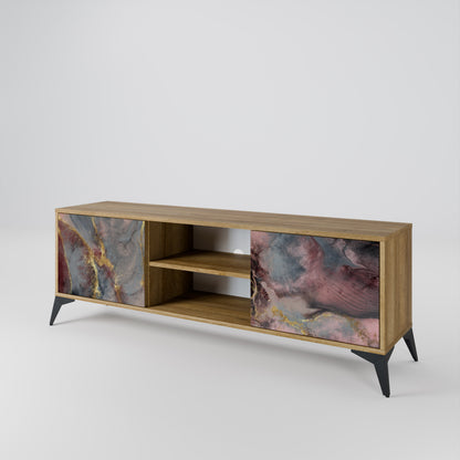 GOLDEN TIDES Mueble de TV de 2 Puertas